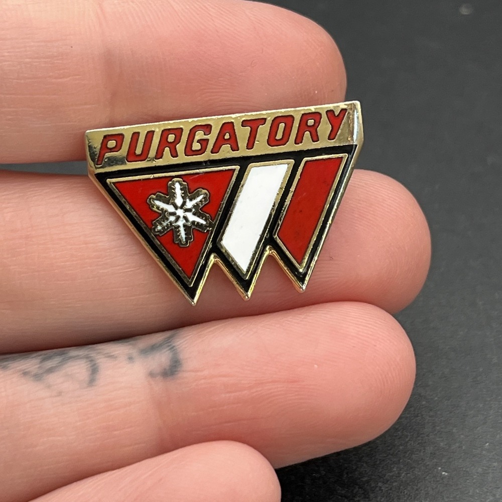 Purgatory Ski Resort Durango Colorado Lapel Hat Pin